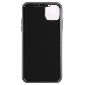 オウルテック iPhone 11 Pro Max用液晶画面保護ガラス1枚付きフルカバーケース ブラック OWL-CVIB6510-BK-イメージ2