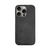 ABBI SIGNATURE iPhone 16 Pro用MARGOT イタリアンレザー MagSafe対応バックカバー ブラック ABS27336I16PR-イメージ1