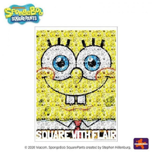 アップルワン SPONGEBOB MOSAIC(スポンジ・ボブ モザイク) ｱﾂﾌﾟﾙ500337ｽﾎﾟﾝｼﾞﾎﾞﾌﾞﾓｻﾞ-イメージ1