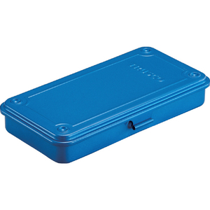 トラスコ トランク型工具箱　２０３Ｘ１０９Ｘ３５　ブルー T-19-イメージ1