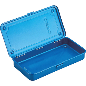 トラスコ トランク型工具箱　２０３Ｘ１０９Ｘ３５　ブルー T-19-イメージ5