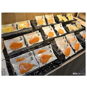 パックスタイル 惣菜袋 エコテトラ 12-16 晒 100枚 FC187SH-00587618-イメージ2