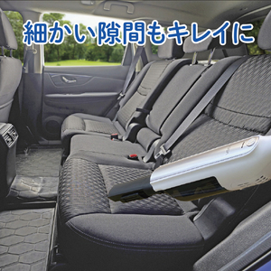AQUA サイクロン式コードレスハンディクリーナー Pet Primo ホワイト AQC-SD1R(W)-イメージ12