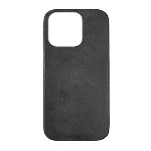 ABBI SIGNATURE iPhone 16 Pro Max用MARGOT イタリアンレザー MagSafe対応バックカバー ブラック ABS27337I16PM-イメージ2