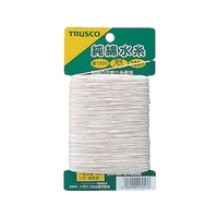 トラスコ中山 純綿水糸 線径1.2mm 100m巻 FC061HZ-2154234