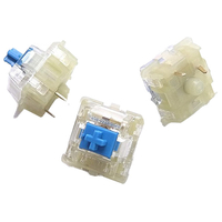 ビット・トレード・ワン CherryMX メカニカルキースイッチ 10個セット 青軸 透過型 ブルー ADMXBIL