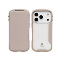 Hamee iPhone 17Pro用ダイアリーポリカーボネートクリアケース iFace Reflection ベージュ 41-183377