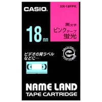 カシオ カシオネームランドテープ XR-18FPK