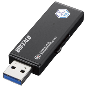 バッファロー USBメモリー 64GB ブラック RUF3-HSVB64G-イメージ1