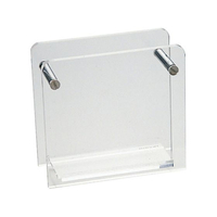 光 アクリル ナフキン立 透明 No.209-1 FC071LJ-3329500