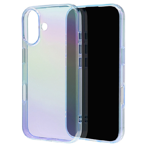 ラスタバナナ iPhone 17用AURORA TPUケース ブルー 8914IP5ATPBL-イメージ1