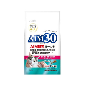 マルカン AIM30 室内避妊去勢成猫尿毛玉FISH1.2kg FC056PU-SAI-042-イメージ1