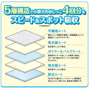 ペットプロジャパン ペットプロ かんたんしつけシーツ レギュラー 120枚 FC182PW-イメージ3