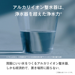 パナソニック アルカリイオン整水器 ホワイト TK-AS32-W-イメージ7