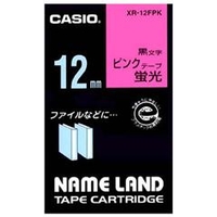 カシオ カシオネームランドテープ XR-12FPK