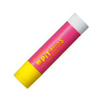 トンボ鉛筆 スティックのり 消えいろピット ネオン ピンク FCA7182-HCB-113C