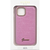 GUESS iPhone 14用クロコ調 背面ケース ピンク GUHCP14SHGCRHP-イメージ1
