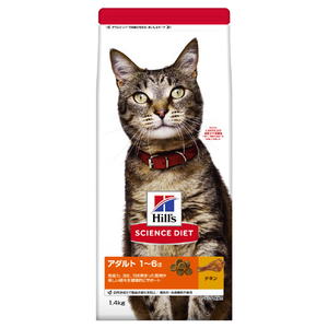 日本ヒルズ・コルゲート サイエンス・ダイエット アダルトチキン成猫用(1．4kg) SDﾈｺﾖｳｱﾀﾞﾙﾄﾁｷﾝｾｲﾈｺ1.4KG-イメージ1