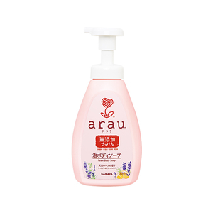 サラヤ F022267 アラウ 泡ボディソープ 550mL 本体 |エディオン