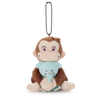 タカラトミーアーツ おさるのジョージ/ジョージといっしょマスコット/ ゾウのぬいぐるみ ｵｻﾙﾉｼﾞﾖ-ｼﾞﾏｽｺﾂﾄｿﾞｳﾉﾇｲｸﾞﾙﾐ