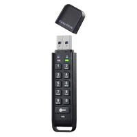 Ｉ・Ｏデータ パスワードボタン付き セキュリティUSBメモリー 16GB ED-HB3シリーズ ED-HB3/16G