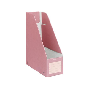 コクヨ F836367-ﾌ-E450P ファイルボックスS A4タテ 背幅102mm ピンク 5