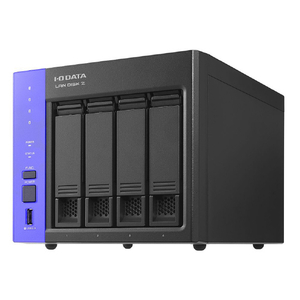 I・Oデータ 外付ハードディスクWindows OS搭載 ビジネスNAS(4ドライブ搭載)8TB LAN DISK HDL4-Z22WATB08-イメージ1