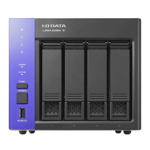 I・Oデータ 外付ハードディスクWindows OS搭載 ビジネスNAS(4ドライブ搭載)8TB LAN DISK HDL4-Z22WATB08-イメージ2