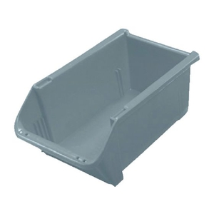 トラスコ中山 T型コンテナ ネスティングタイプ グレー グレー7200373TD FC489GR-4199634-イメージ1