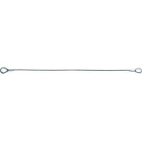 トラスコ中山 TRUSCO ワイヤロープスリング Eタイプ アルミロック 12mm×6m FC716GZ-8370611