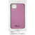 GUESS iPhone 14 Plus用クロコ調 背面ケース ピンク GUHCP14MHGCRHP-イメージ1