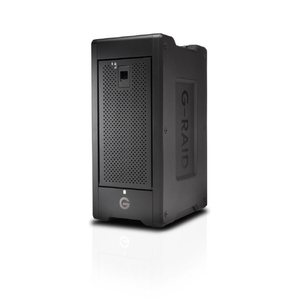 WESTERN DIGITAL Thunderbolt 3/USB-C対応 ハードウェアRAID 8ベイストレージ(192TB)（受注生産） G-RAID SHUTTLE 8 SDPH48H-192T-SBAAB-イメージ1