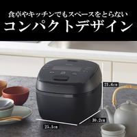 タイガー JRI-H100K 圧力IH炊飯ジャー(5．5合炊き) ブラック