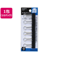 コクヨ ダブルクリップ 小サイズ W19mm 6個入 10パック FC02645-ｸﾘ-35BN