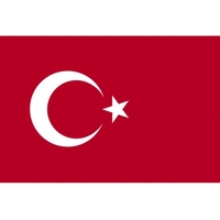 東京製旗 国旗No.1(70×105cm) トルコ 700×1050mm FC052HA-2073739