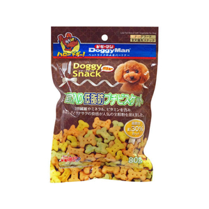 ドギーマン ドギースナックバリュー 野菜低脂肪プチビスケット 80g FC05750-イメージ1