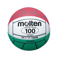 モルテン ソフトバレーボール 100 イタリアンカラー 白×赤×緑 FC635PV-KVN100IT