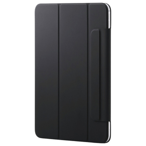 エレコム 11インチiPad Pro(M4)用フラップケース 超薄型 マグネット着脱 スリープ対応 ブラック TB-A25PMWVPF2BK-イメージ1