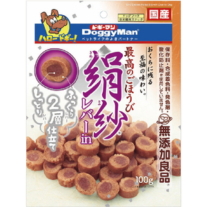ドギーマンハヤシ 絹紗レバーin(100g) ｷﾇｻﾔﾚﾊﾞ-IN100G-イメージ1