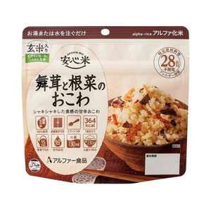 アルファー食品 安心米 舞茸と根菜のおこわ(玄米入り) FC372SV-イメージ1