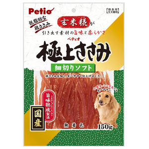 ペティオ 極上ささみ 細切りソフト 150g YPｻｻﾐﾎｿｷﾞﾘｿﾌﾄ150G-イメージ1