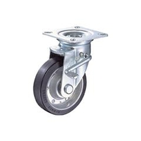 ハンマーキャスター J型自在　SP付　ゴム車B入り100mm 413J-RBB100-BAR01