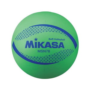 ミカサ FC886SH-MSN78G カラーソフトバレーボール 検定球 グリーン