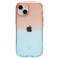 Hamee iPhone 13用TPUケース iFace Look in Clear Lolly ストロベリー/アクア 41-943403