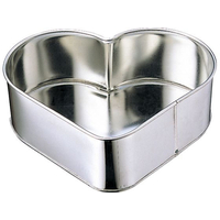 江部松商事 ブリキ ハート デコレーション型 小(5寸) FC204LG-2572300