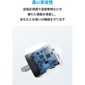 Anker 充電器 Anker 323 Charger (33W) ブラック A2331N11-イメージ5