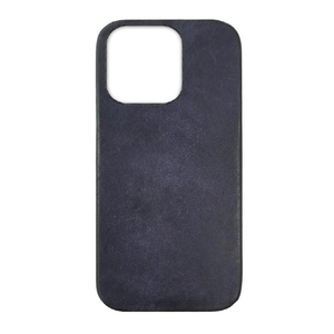 ABBI SIGNATURE iPhone 16 Pro Max用MARGOT イタリアンレザー MagSafe対応バックカバー ネイビー ABS27340I16PM-イメージ2