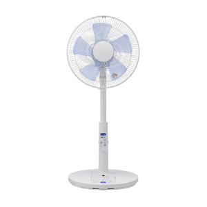 YUASA リモコン付リビング扇風機 e angle select ホワイト YTSH3325E5W-イメージ1
