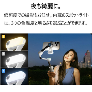 insta360 Flow 2 AIトラッカーバンドル ストーングレー CINSABQA-FLOW212-イメージ2