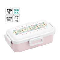 スケーター 抗菌ふわっと弁当箱 天平文様夢幻薄紅 530ml FC434PS-PFLB6AG